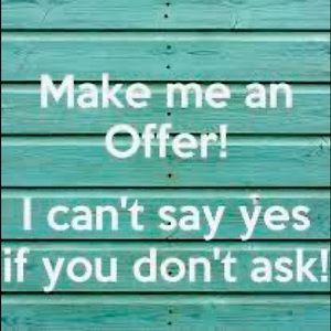 MAKE ME AN OFFER 🔥 🔥